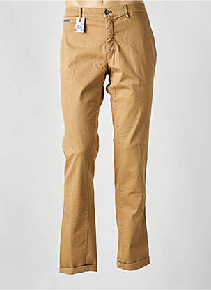 Pantalon chino tissage popeline taille normale marron MASON'S femme