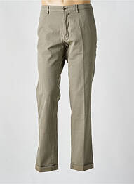 Pantalon chino tissage chiné taille normale gris MASON'S homme