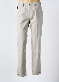 Pantalon chino tissage popeline taille normale gris MASON'S homme