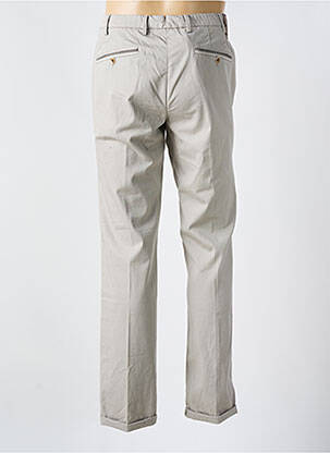 Pantalon chino tissage popeline taille normale gris MASON'S homme