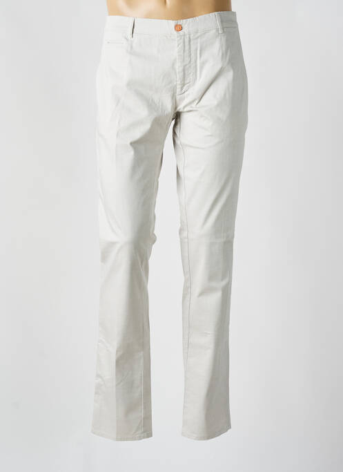 Pantalon chino imprimé imprimé prince de galle taille normale beige PANAMA homme