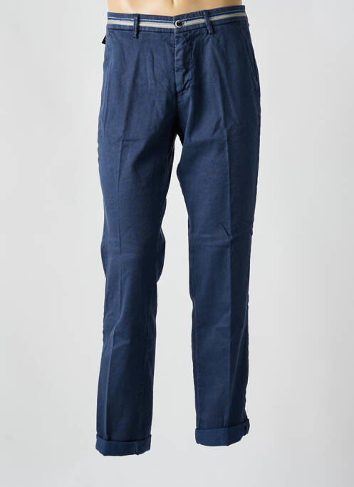 Pantalon chino poches taille normale bleu MASON'S homme