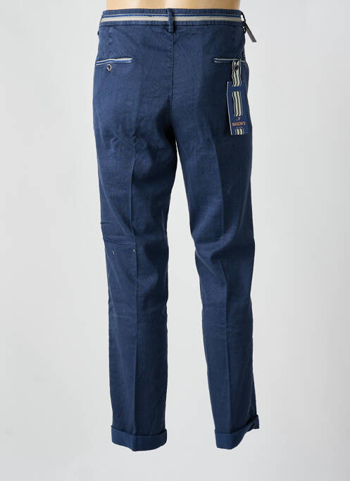 Pantalon chino poches taille normale bleu MASON'S homme