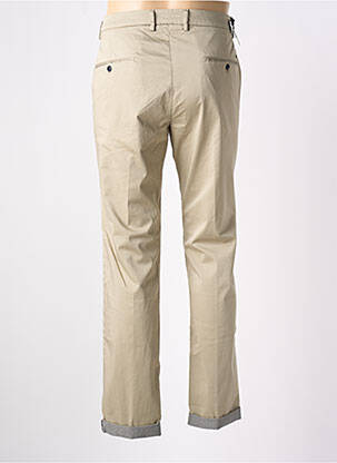 Pantalon chino tissage popeline taille normale beige MASON'S homme