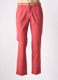 Pantalon chino poches taille normale rouge MASON'S homme