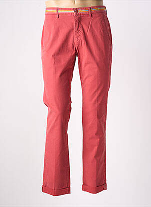 Pantalon chino poches taille normale rouge MASON'S homme