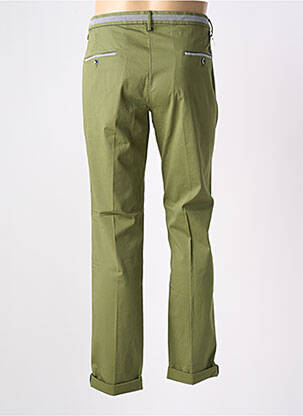 Pantalon chino stretch taille normale vert MASON'S homme