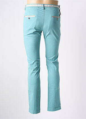 Pantalon chino stretch taille normale bleu MASON'S homme