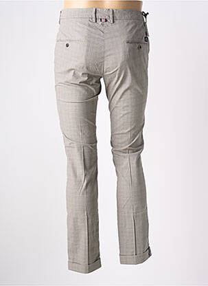Pantalon chino stretch taille normale gris MASON'S homme