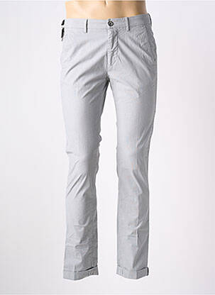 Pantalon chino stretch taille normale gris MASON'S homme