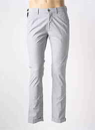 Pantalon chino stretch taille normale gris MASON'S homme
