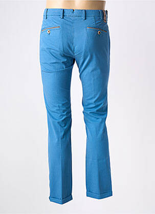 Pantalon chino stretch taille normale bleu MASON'S homme