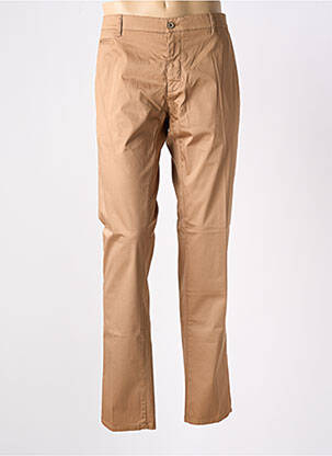 Pantalon chino stretch taille normale marron PANAMA homme