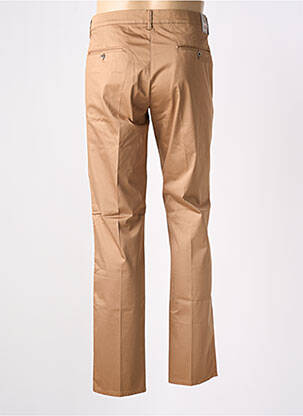 Pantalon chino stretch taille normale marron PANAMA homme