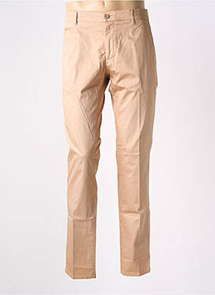 Pantalon chino stretch taille normale rose PANAMA homme