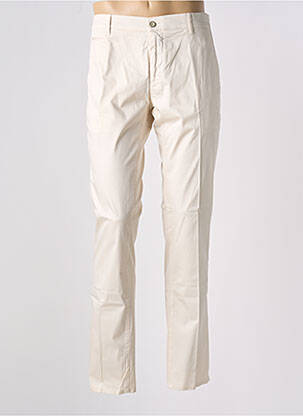 Pantalon chino stretch taille normale beige PANAMA homme