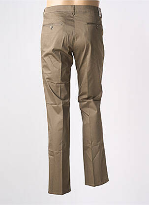 Pantalon chino stretch taille normale vert PANAMA homme