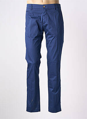 Pantalon chino stretch taille normale bleu PANAMA homme