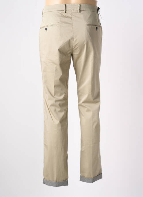 Pantalon chino tissage popeline taille normale beige MASON'S homme