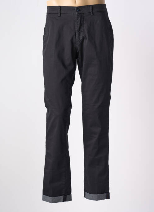 Pantalon chino tissage popeline taille normale noir MASON'S homme