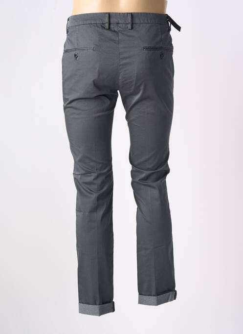 Pantalon chino tissage popeline taille normale gris MASON'S homme