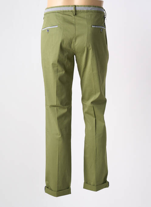 Pantalon chino stretch taille normale vert MASON'S homme