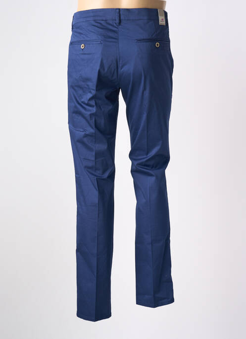 Pantalon chino stretch taille normale bleu PANAMA homme