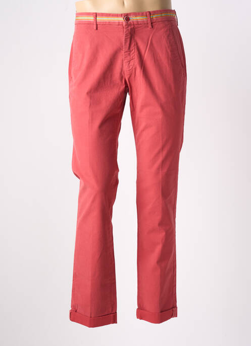 Pantalon chino rouge MASON'S pour homme