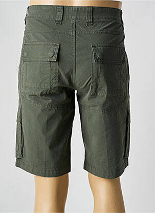 Bermuda tissage popeline vert AERONAUTICA homme