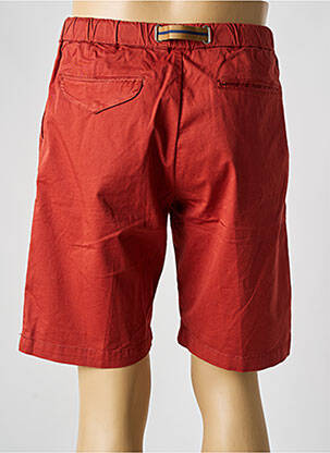 Bermuda taille élastique taille normale rouge WHITE SAND homme
