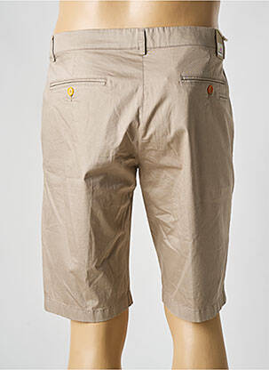 Bermuda tissage popeline taille normale beige PANAMA homme
