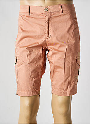 Bermuda tissage popeline taille normale orange PANAMA homme