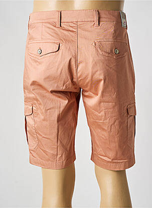 Bermuda tissage popeline taille normale orange PANAMA homme