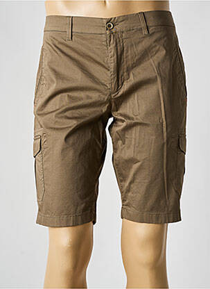 Bermuda tissage popeline taille normale vert PANAMA homme