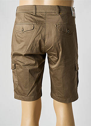 Bermuda tissage popeline taille normale vert PANAMA homme