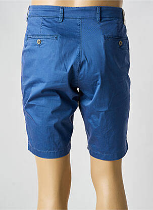 Bermuda tissage popeline taille normale bleu PANAMA homme