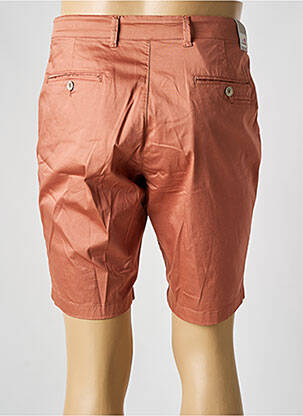 Bermuda tissage popeline taille normale orange PANAMA homme