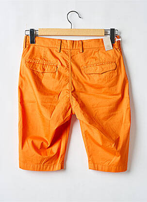 Bermuda tissage popeline taille normale orange PANAMA homme