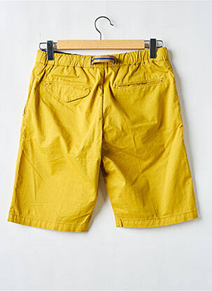 Bermuda taille élastique taille normale jaune WHITE SAND homme
