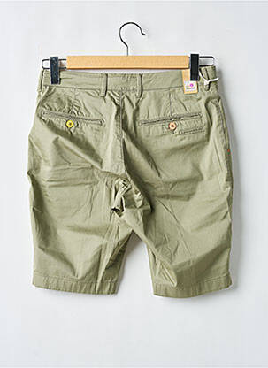 Bermuda stretch taille normale vert PANAMA homme