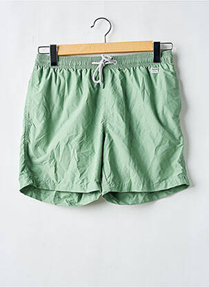 Short de bain tissage popeline vert MC2 SAINT BARTH homme
