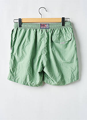 Short de bain tissage popeline vert MC2 SAINT BARTH homme