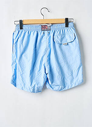Short de bain tissage popeline bleu MC2 SAINT BARTH homme