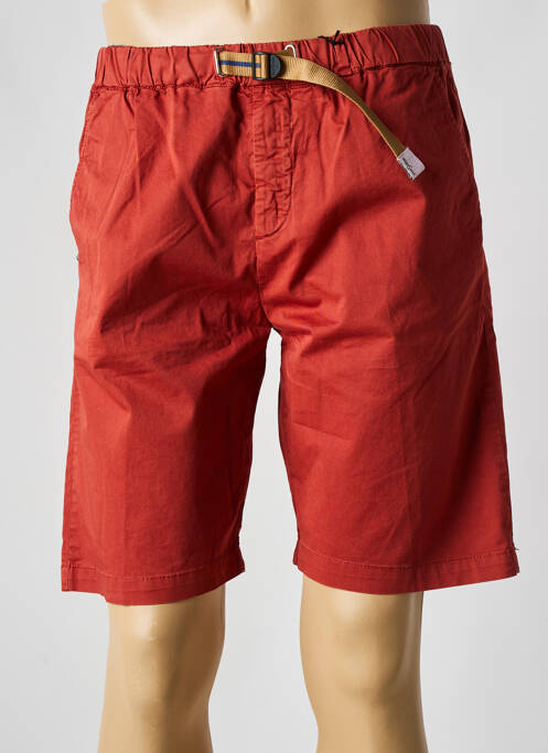 Bermuda taille élastique taille normale rouge WHITE SAND homme