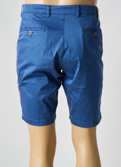 Bermuda tissage popeline taille normale bleu PANAMA homme