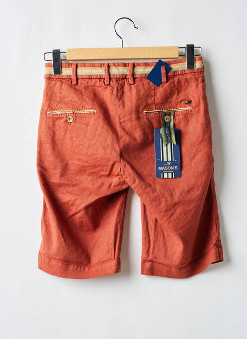 Bermuda orange MASON'S pour homme