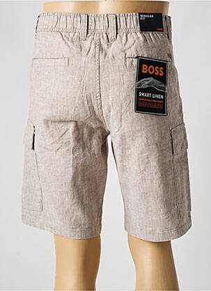 Bermuda taille élastique taille normale beige HUGO BOSS homme