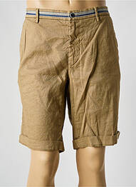 Bermuda stretch taille normale marron MASON'S homme