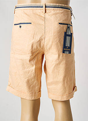 Bermuda stretch taille normale beige MASON'S homme