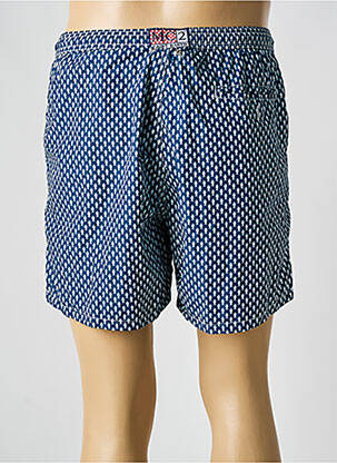 Short de bain tissage imperméable bleu MC2 SAINT BARTH homme